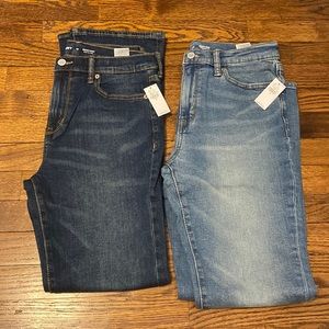 2 pairs of old navy boot cut jeans for boys in size 16